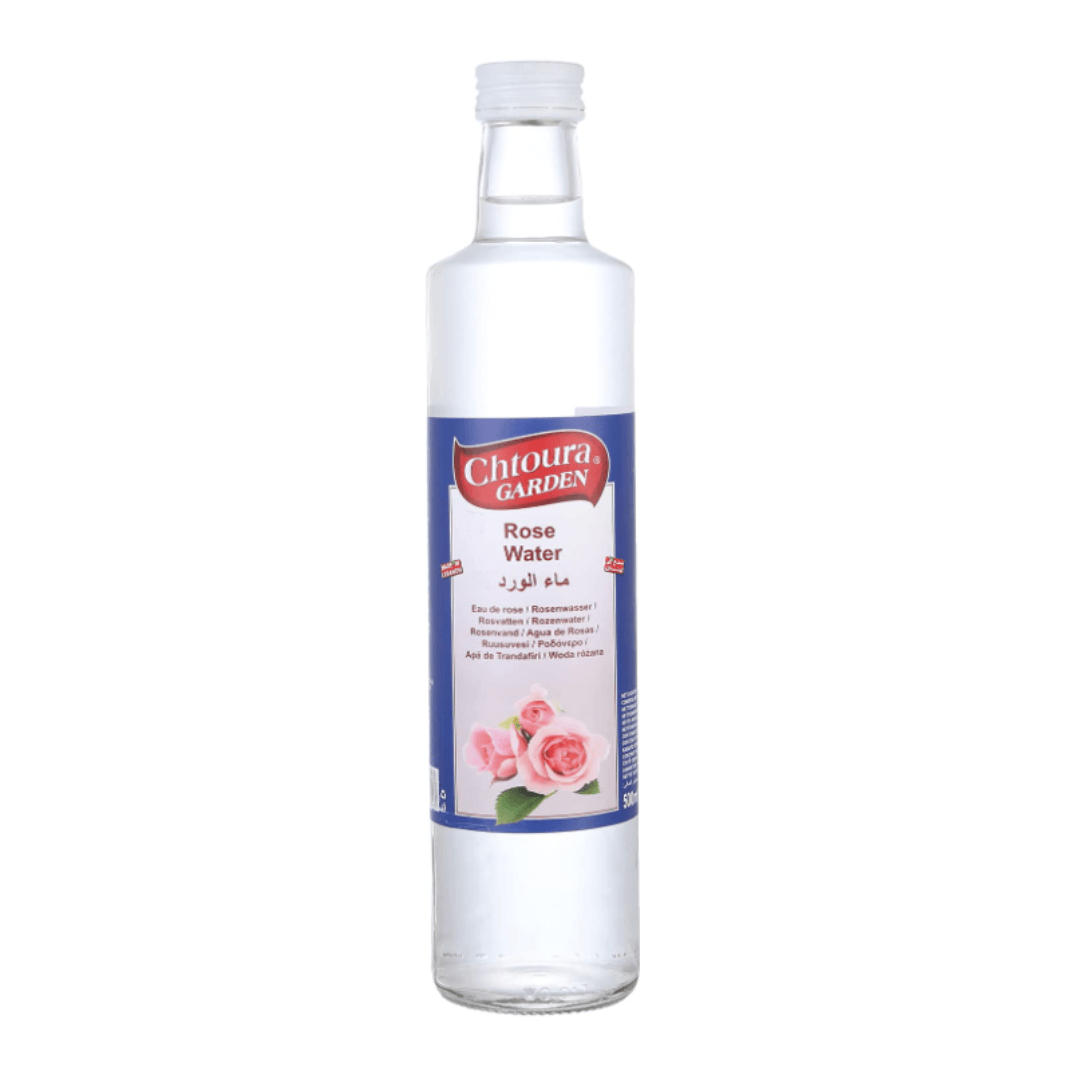 Chtoura Garden Orientalisches Rosenwasser - ideal für Backwaren & Süßspeisen - 250ml, 500ml