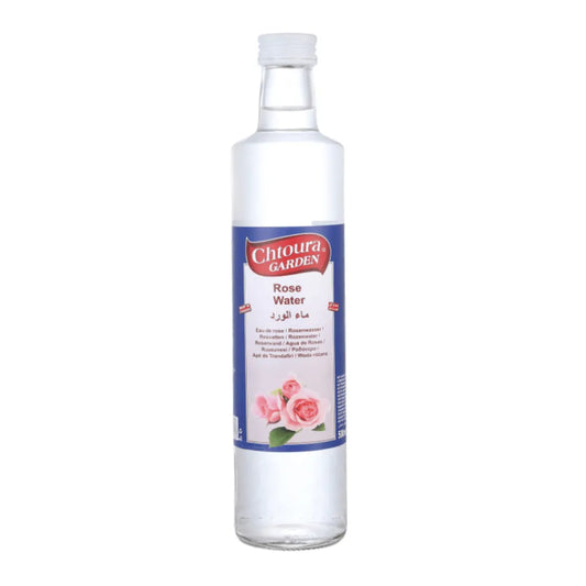 Chtoura Garden Orientalisches Rosenwasser - ideal für Backwaren & Süßspeisen - 250ml, 500ml - Jabban Market