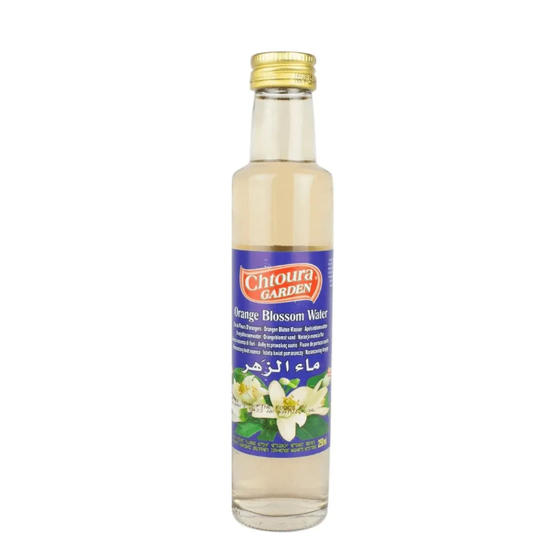 Chtoura Garden Orangenblütenwasser – 250 ml, ideal für Backwaren & Süßspeisen– 250 ml, 500ml - Jabban Market