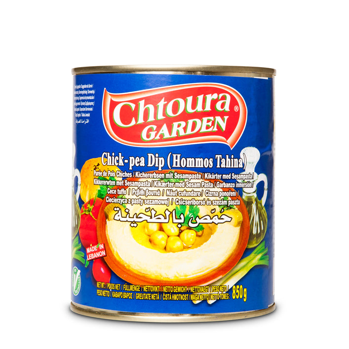 Chtoura Garden Hummus – Kichererbsenmus mit Tahini (EO)