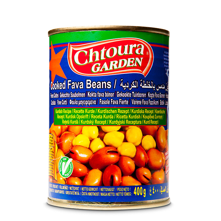 Chtoura Garden Foul, Fava Beans, Kurdische Ratzeptur 400g