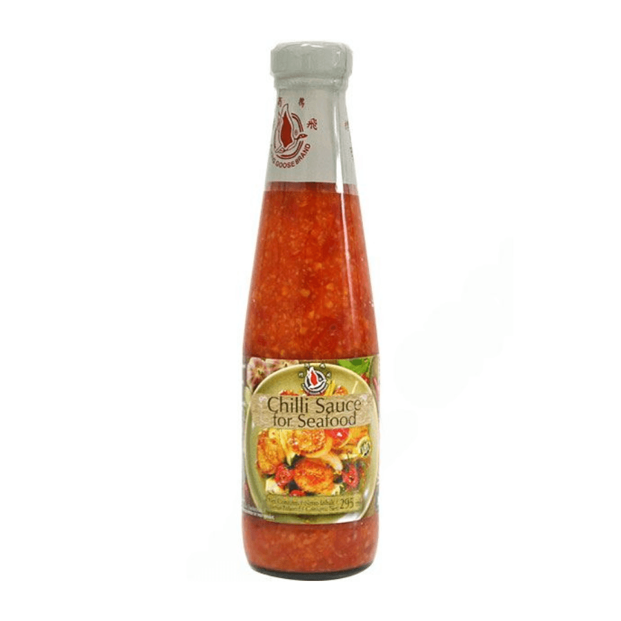 Flying Goose Chilisauce Meeresfrüchte – Rot – 295ml - Jabban Market