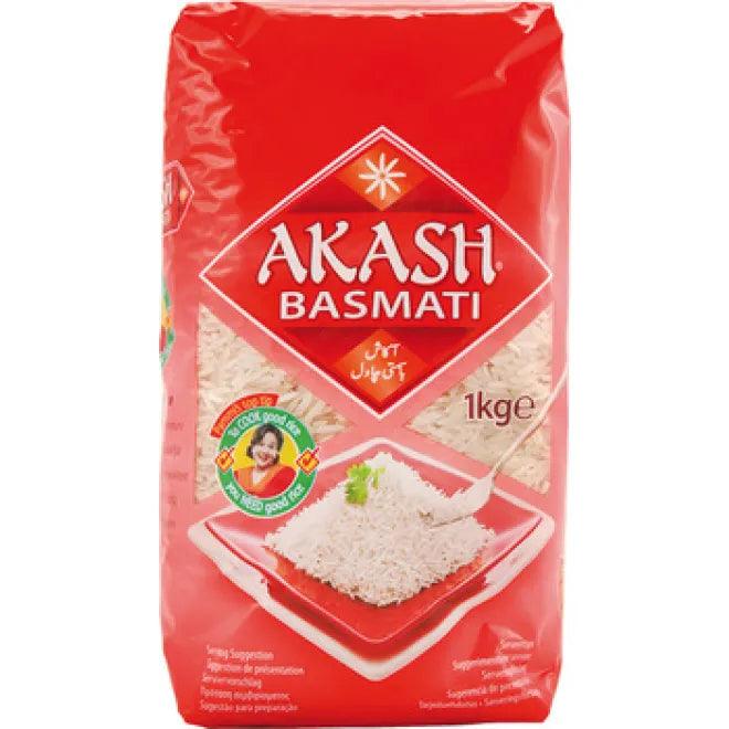 Akash Basmati Reis – Premium-Qualität, 1kg- 5kg - 20kg