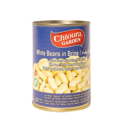 Chtoura Garden Weiße Bohnen – Fasoulia in Dose 400g - Jabban Market