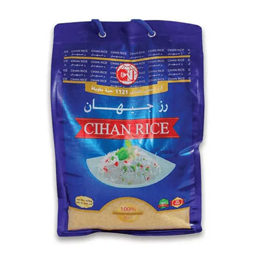 Cihan Rice – Indischer Langkorn-Basmati-Reis, 4,5 kg - Premiumqualität - Jabban Market