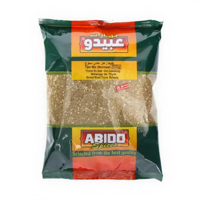 Abido Thymian-Mix 500g – Zaatar Gewürzmischung-Kräuter-Jabban Market