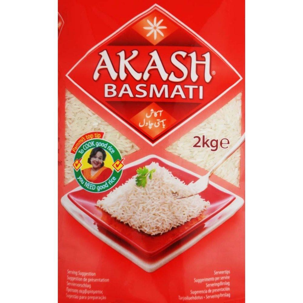 Akash Basmati Reis – Premium-Qualität, 1kg- 5kg - 20kg