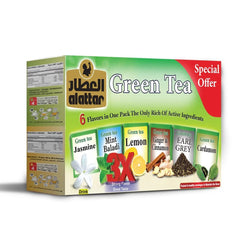 Al Attar – Grüner Tee 6 Aromen in 1 20x2g - Jabban Market