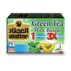 Al Attar – Grüner Tee mit Minze 12x1,5g - Jabban Market