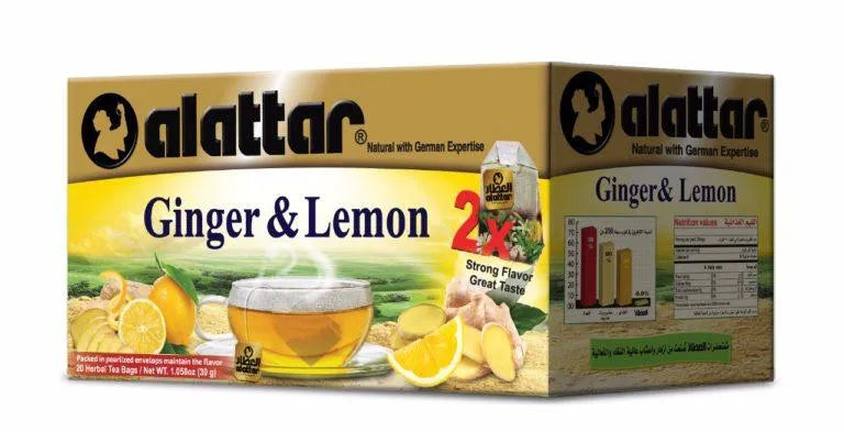 Al Attar – Ingwer & Zitrone 20x2,8g - Jabban Market