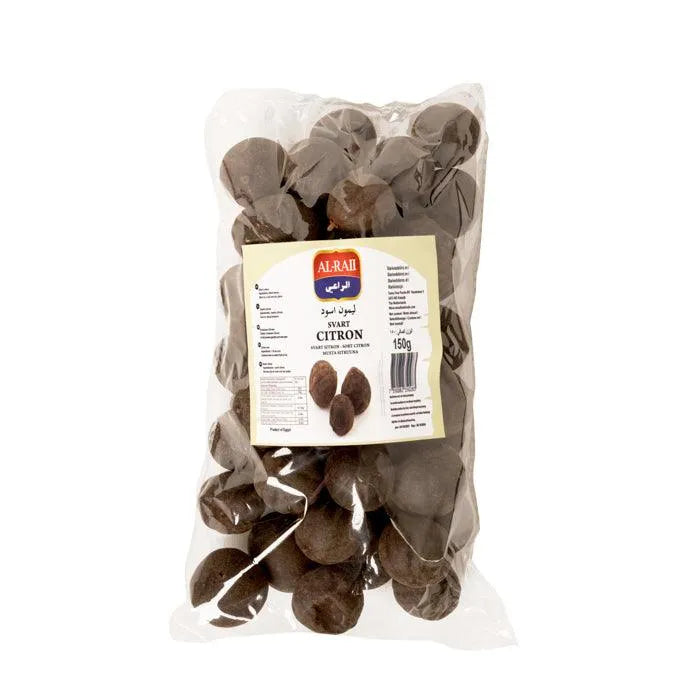 Al Raii – Gelbe & Schwarze getrocknete Zitronen (Loomi) aus Ägypten 150g - Jabban Market