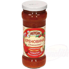 Aldim Tomaten Meerrettich Sosse Glas Hrenovina 300g