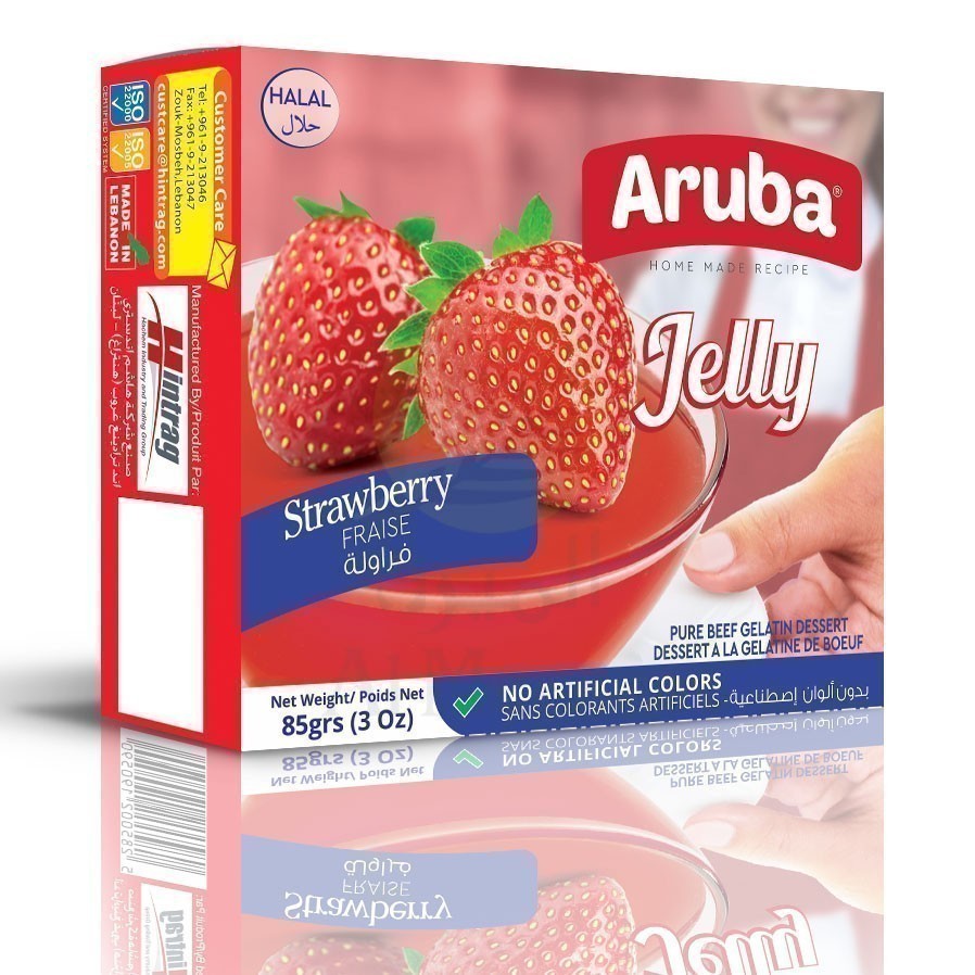 Aruba – Erdbeer-Gelee 85g