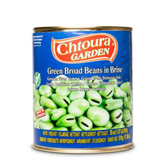 Chtoura Garden – Grüne Ackerbohnen aus der Dose 850g - Jabban Market