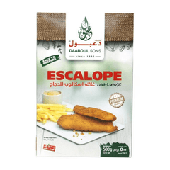 Daaboul Escalope Mix Hähnchenschnitzel Mix 500g - Jabban Market