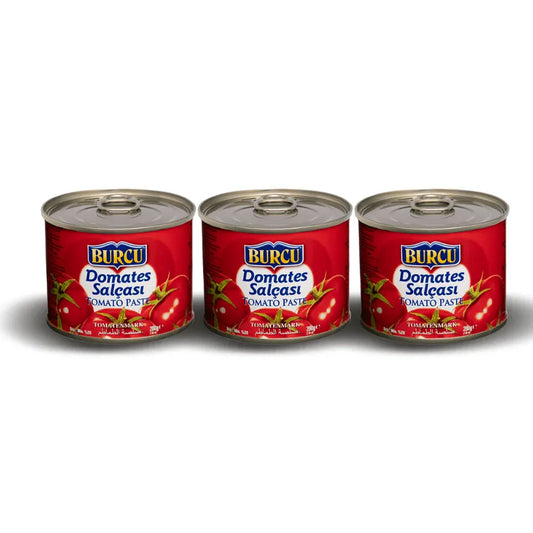 Burcu Salca Domates Tomatenmark 200g 3er Pack - Jabban Market
