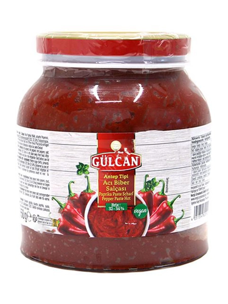 Gülcan Biber Salca Aci Paprikamark Scharf 1650g