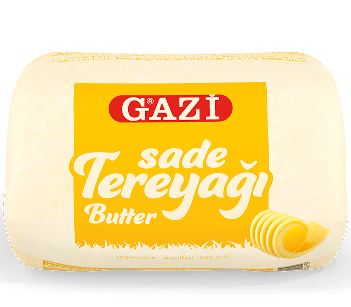 Gazi Tereyag Sade Butter ungesalzen 250g - Jabban Market