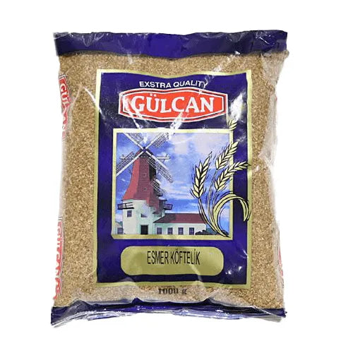 Gülcan- Mittlerer Brauner Bulgur – 1kg - Jabban Market