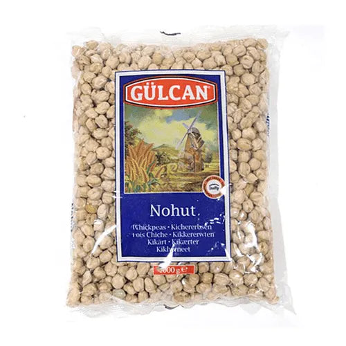 Gülcan Getrocknete Kichererbsen – 12mm 1kg - Jabban Market