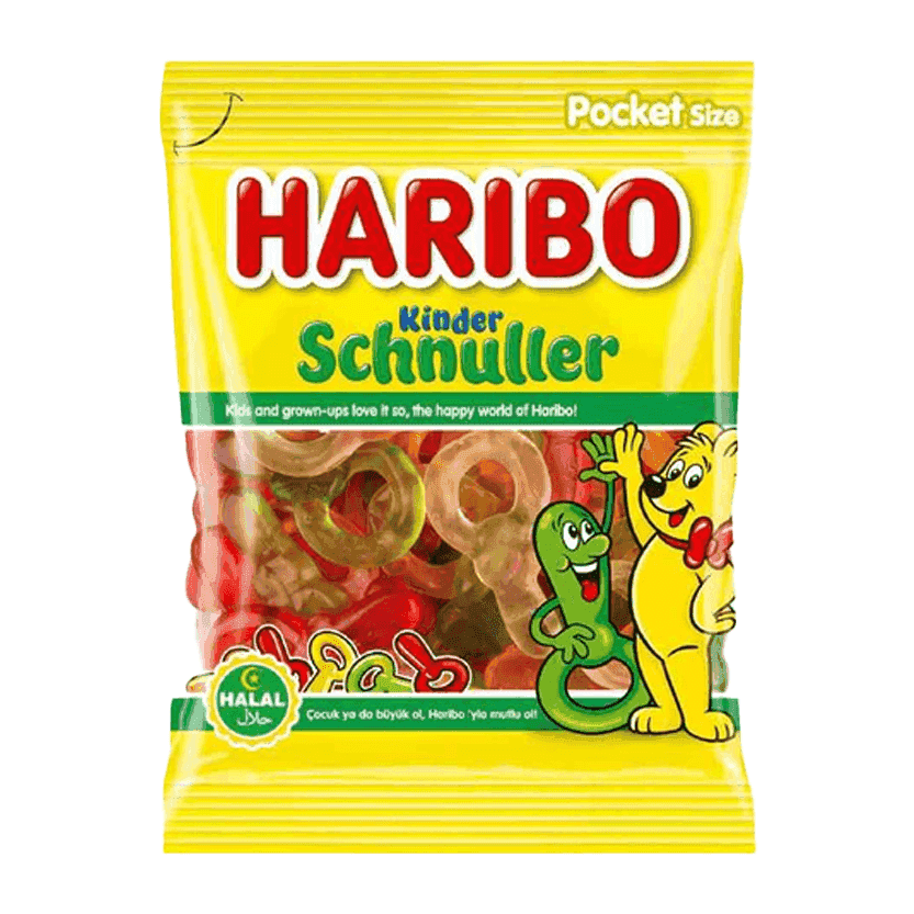 Haribo Worms Solucan Halal 100g - Jabban Market