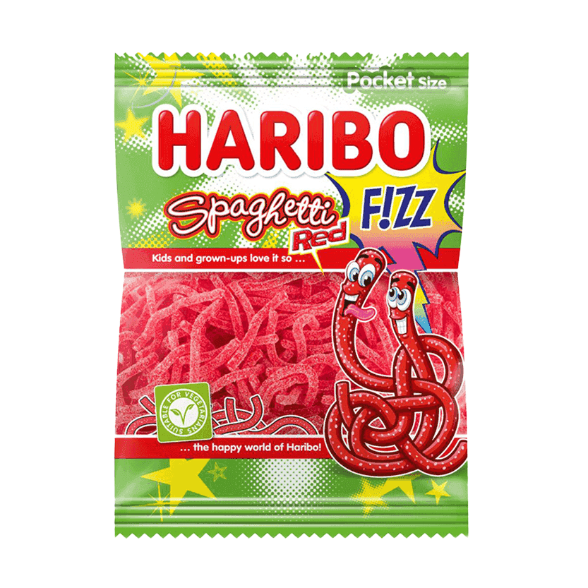 Haribo Worms Solucan Halal 100g - Jabban Market