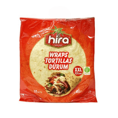 Hira Durum Ekmek Tortillas 30cm 10er 800g – Halal - Jabban Market