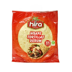 Hira Durum Ekmek Tortillas 30cm 10er 800g – Halal - Jabban Market