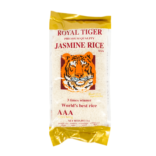 Royal Tiger Jasminreis – Premiumqualität & Top Geschmack 5kg - 1kg - Jabban Market