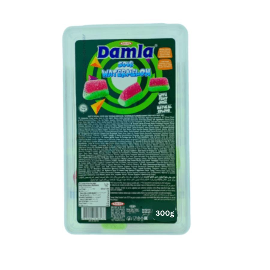 Tayas Damla Sour Gummy&Foam Watermelon 300g - Jabban Market