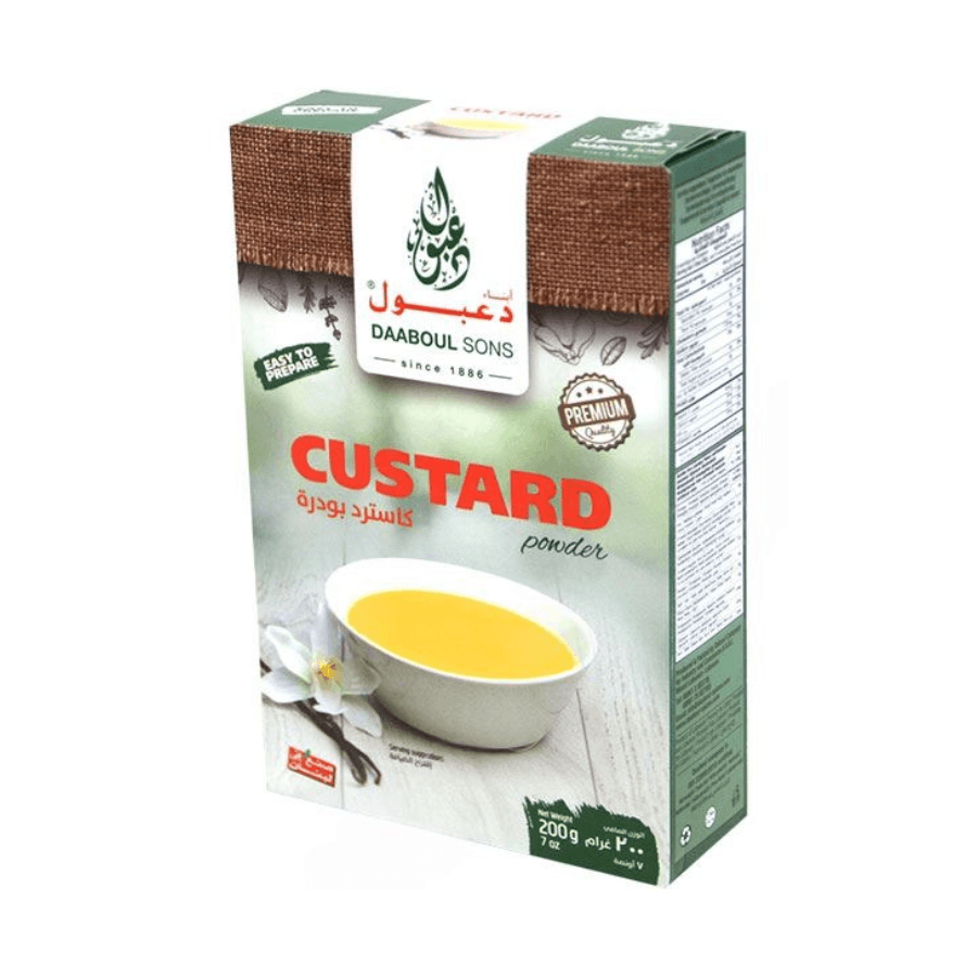 Daaboul Custard Vanillepudding Custard Powder 200g - Jabban Market