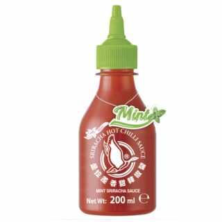 Erfrischende Sriracha Chilisauce mit Minze 200ml - Jabban Market