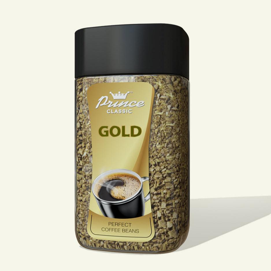 Prince Gold Instant Coffee – Löslicher Kaffee im Glas 100g - Jabban Market