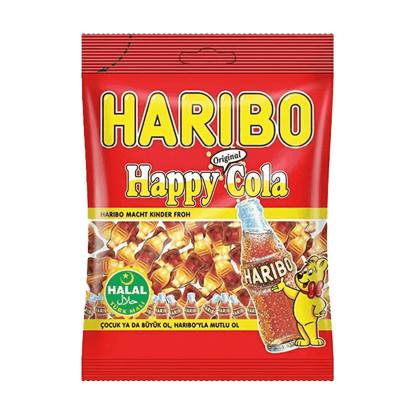 Haribo Worms Solucan Halal 100g - Jabban Market