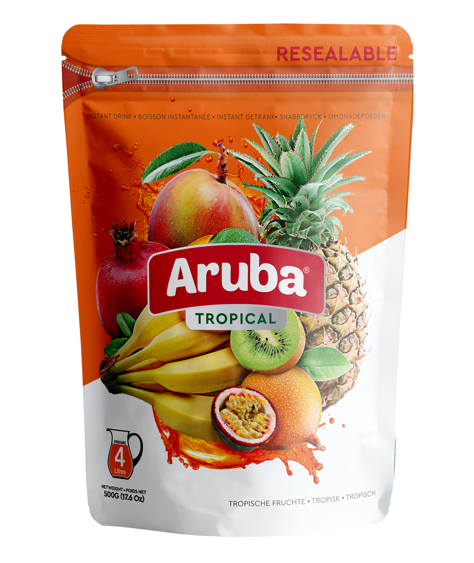 Aruba Instant Getränkepulver Tropical 500g