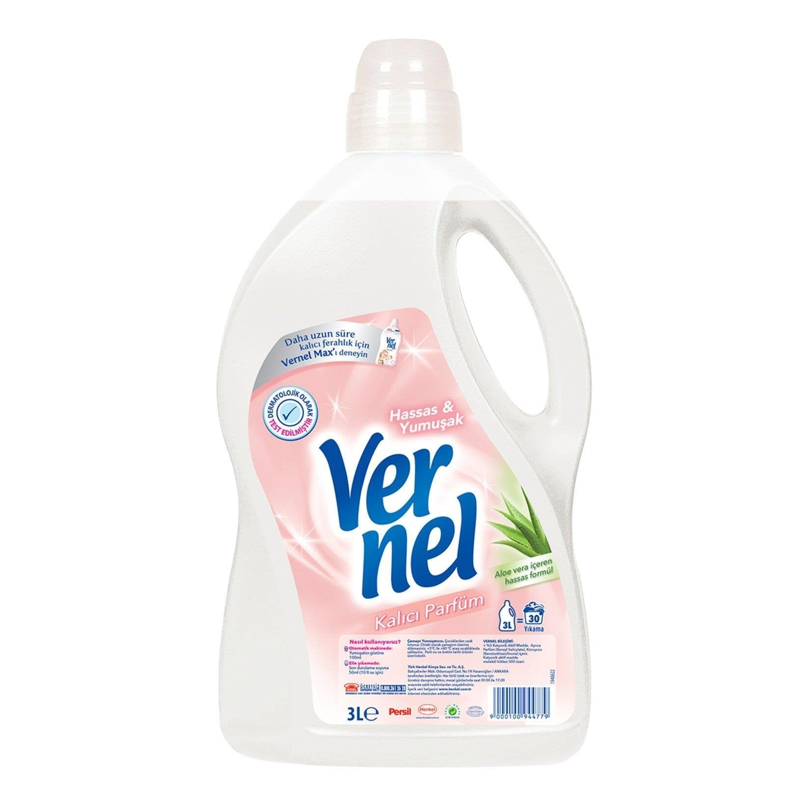 Vernel Weichspüler Sensitiv & Sanft – 3L-Jabban Market